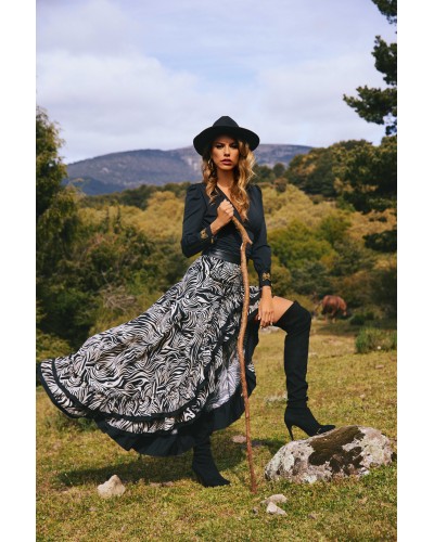 FALDA REDONDO CAMALEONICA