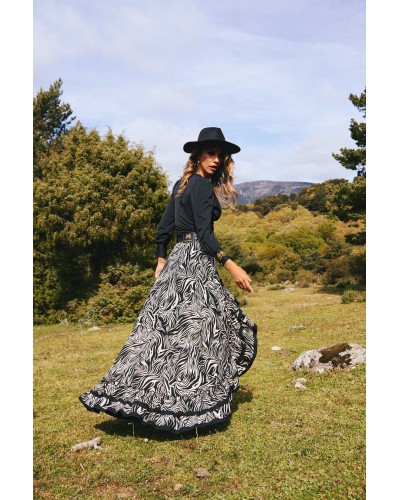 FALDA REDONDO CAMALEONICA