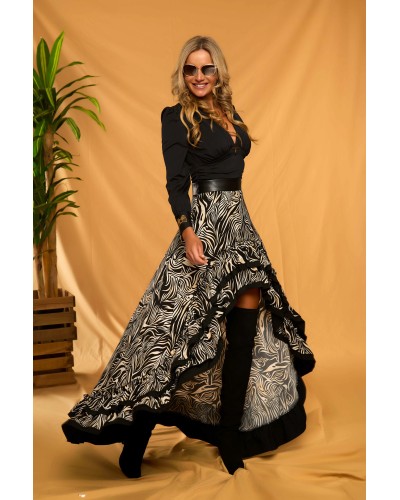 FALDA REDONDO CAMALEONICA