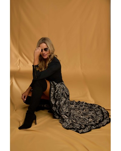 FALDA REDONDO CAMALEONICA