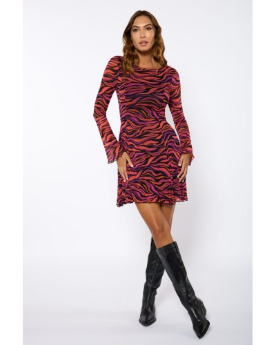 VESTIDO SAMMI FUCSIA