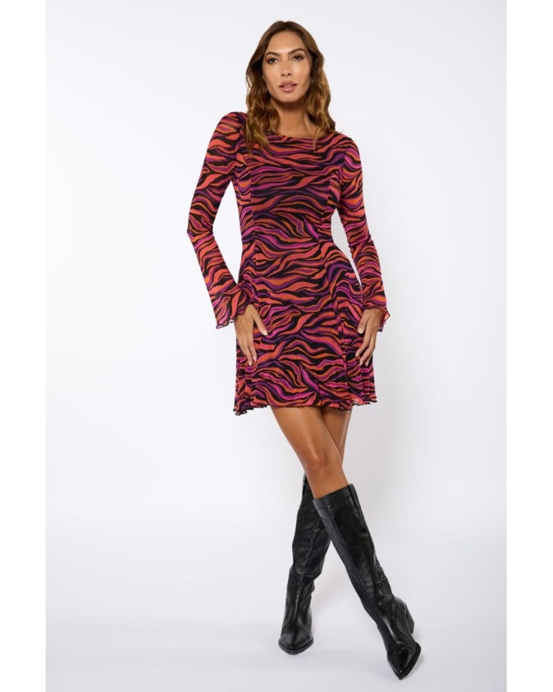 VESTIDO SAMMI FUCSIA