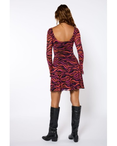 VESTIDO SAMMI FUCSIA