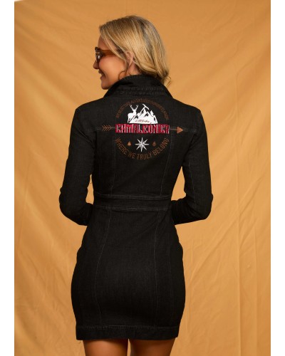 VESTIDO AGUILERA CAMALEONICA