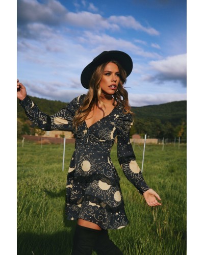 VESTIDO GUERRA CAMALEONICA