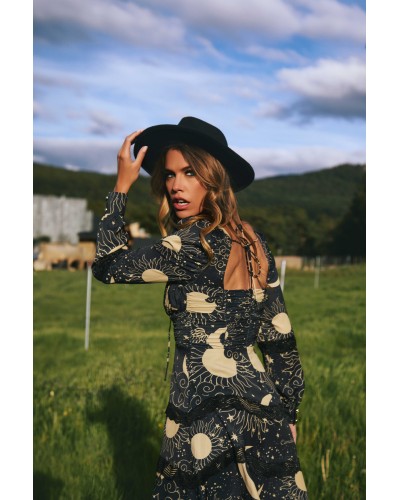 VESTIDO GUERRA CAMALEONICA