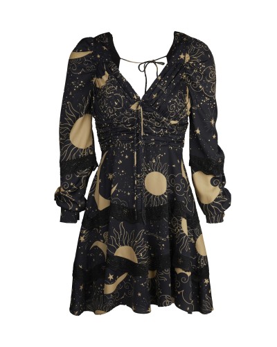 VESTIDO GUERRA CAMALEONICA