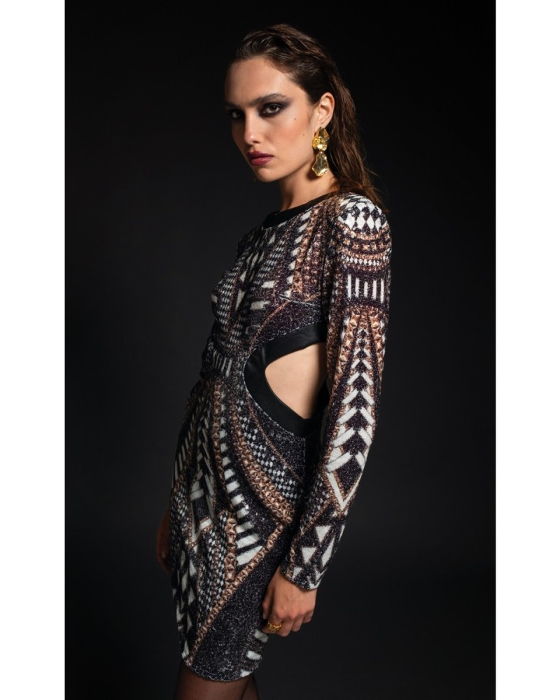 VESTIDO  ABUNDANCE PEACE AND CHAOS