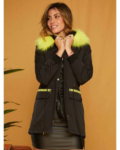 ABRIGO SAYURI CAMALEONICA