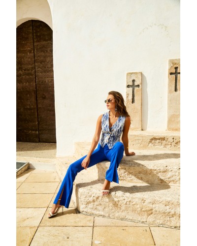 PANTALÓN MARGARET CAMALEONICA