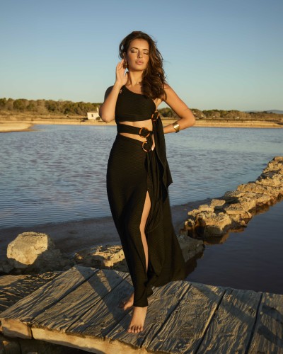 Vestido Olimpia camaleonica vestido camaleonica olimpia