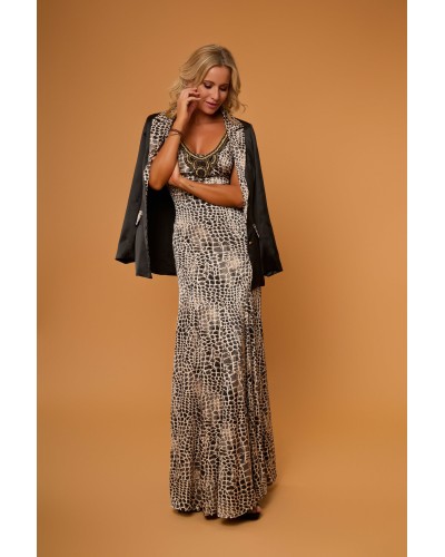 VESTIDO CLEOPATRA CAMALEONICA