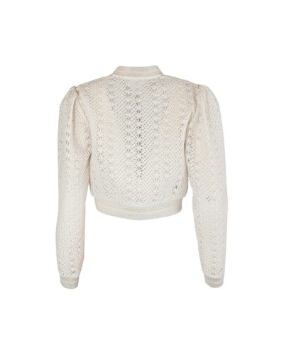 CHAQUETA BOMBER DE ENCAJE SAHOCO