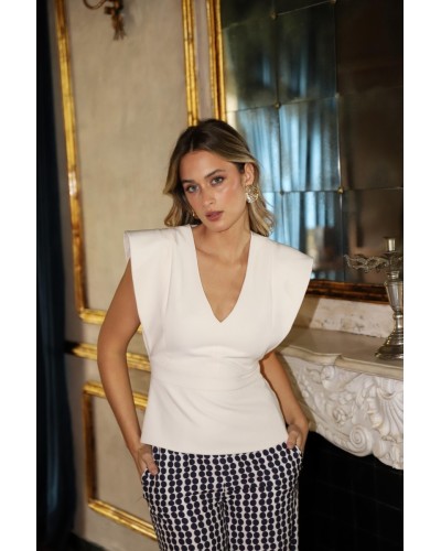 Pantalón Luna palazzo estampado lunar