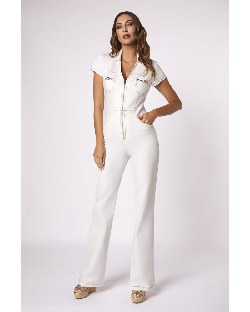 MONO POLY  DENIM BLANCO