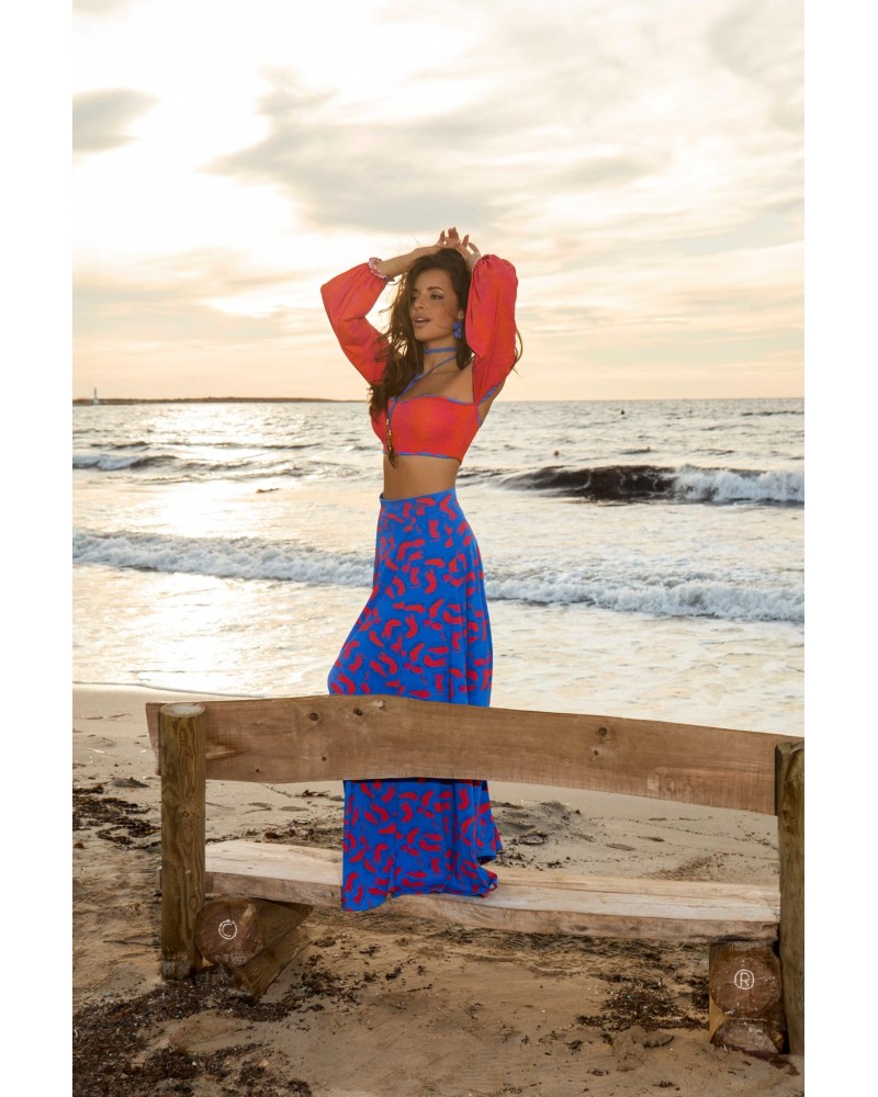 FALDA ZETKIN & TOP BACH CAMALEONICA