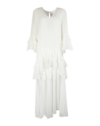 VESTIDO VOLANTES SAHOCO