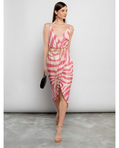 VESTIDO SAHOCO LENTEJUELAS