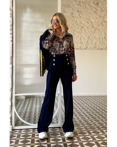 PANTALÓN CELESTINA CAMALEONICA