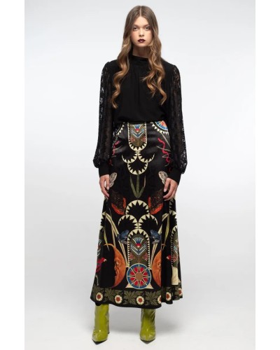 falda larga peace&chaos