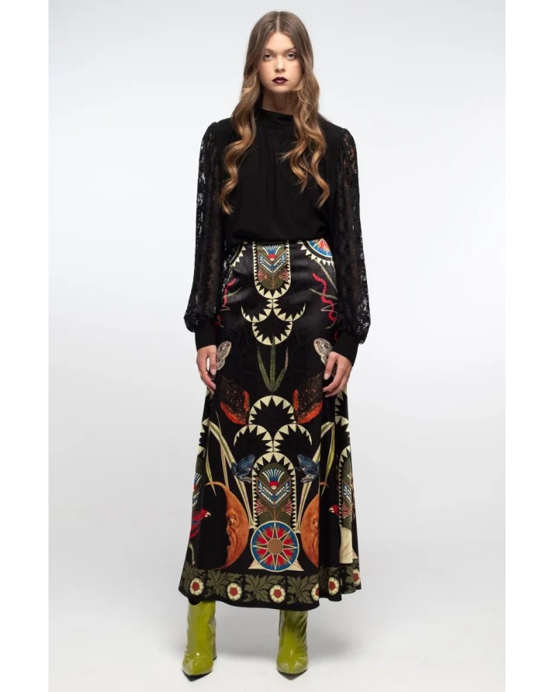 falda larga peace&chaos