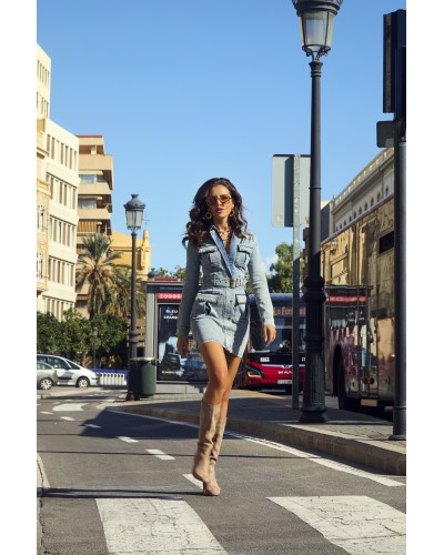 VESTIDO SELENITA CAMALEONICA