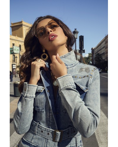 VESTIDO SELENITA CAMALEONICA