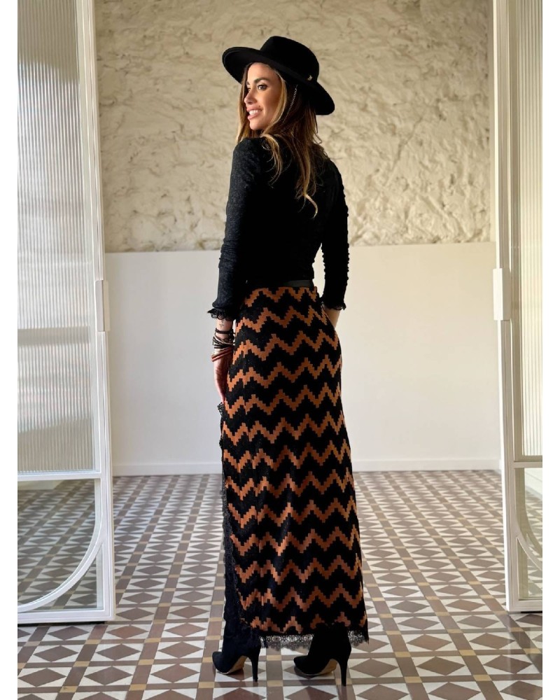 FALDA AMARILIS CAMALEONICA