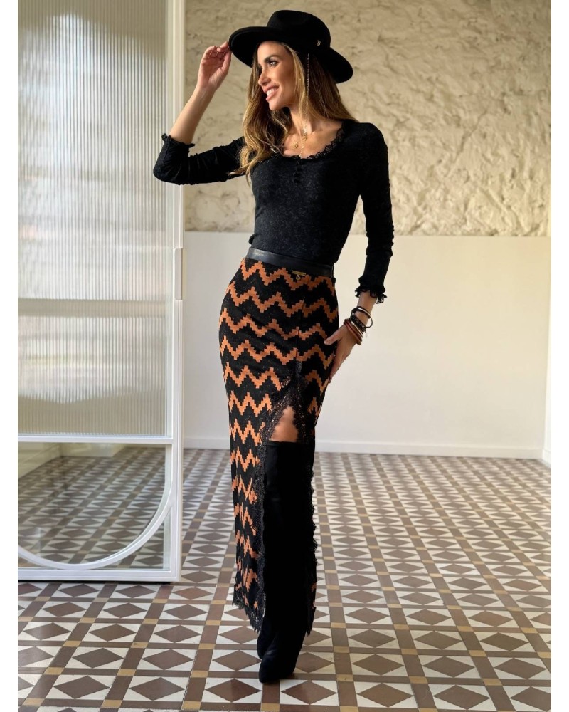 FALDA AMARILIS CAMALEONICA