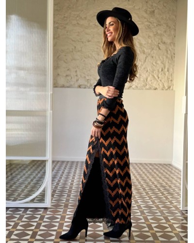 FALDA AMARILIS CAMALEONICA