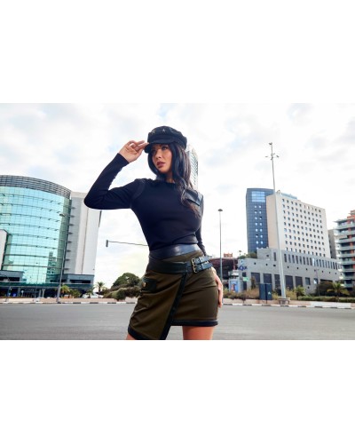 FALDA MANGO CAMALEONICA