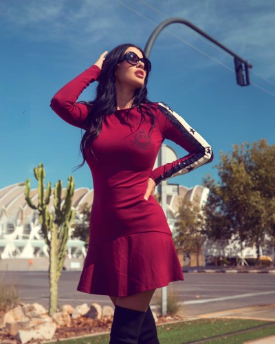 VESTIDO MARGARITA CAMALEONICA