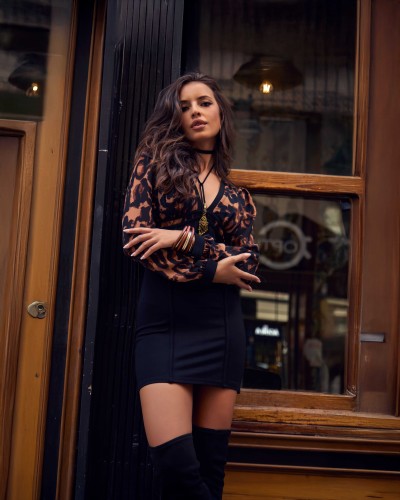 VESTIDO IOLITA CAMALEONICA