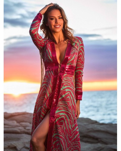 VESTIDO JOSHUA CAMALEÓNICA