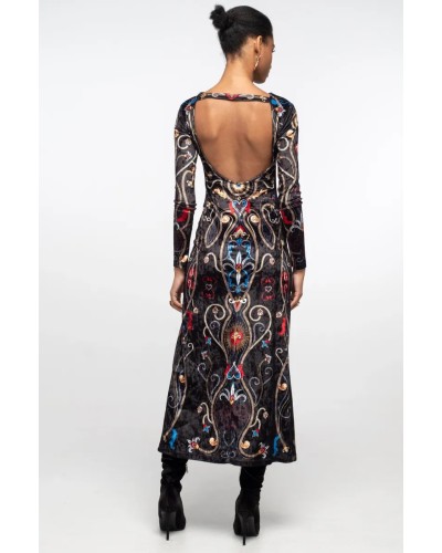 VESTIDO DUSK VELVET PEACEANDCHAOS