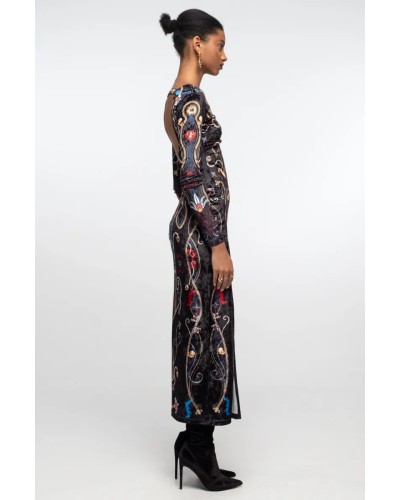 VESTIDO DUSK VELVET PEACEANDCHAOS