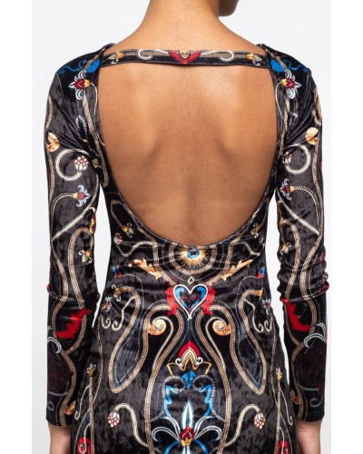 VESTIDO DUSK VELVET PEACEANDCHAOS