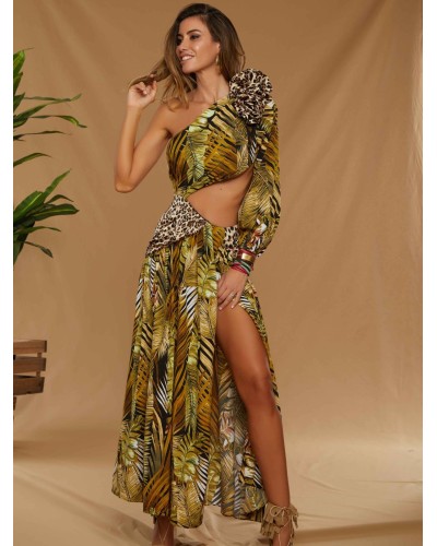 VESTIDO LEÓN CAMALEÓNICA