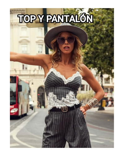 BLUSA JAZMÍN PANTALON CRISANTEMO CAMALEONICA