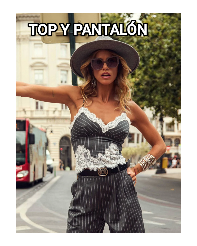 BLUSA JAZMÍN PANTALON CRISANTEMO CAMALEONICA