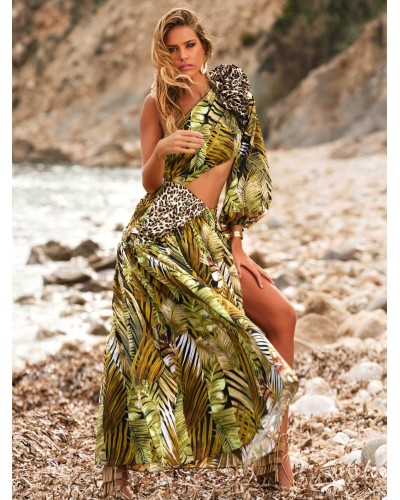 VESTIDO LEÓN CAMALEÓNICA