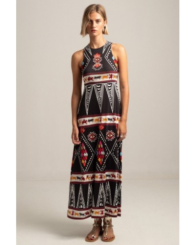 VESTIDO METENPSICOSIS PEACE& CHAOS