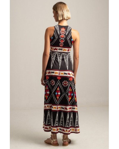 VESTIDO METENPSICOSIS PEACE& CHAOS