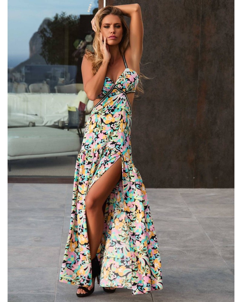 VESTIDO TEO CAMALEÓNICA