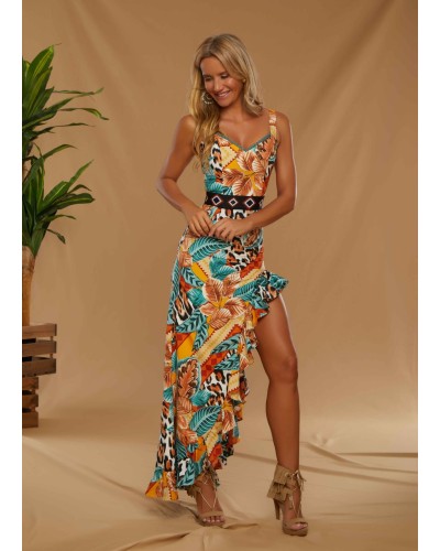 VESTIDO AMALIO CAMALEÓNICA