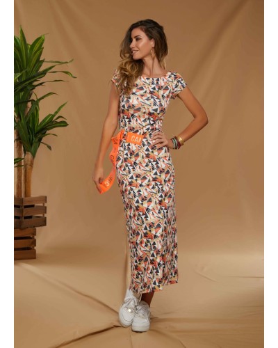 VESTIDO MAX CAMALEÓNICA