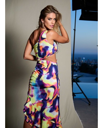 VESTIDO GABRIEL CAMALEONICA