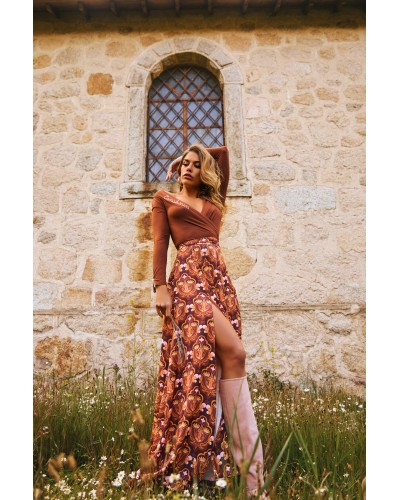 FALDA SANTANA CAMALEONICA