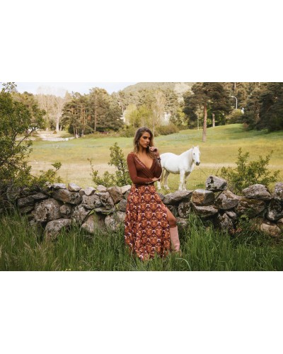 FALDA SANTANA CAMALEONICA