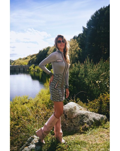 VESTIDO MERINO CAMALEONICA